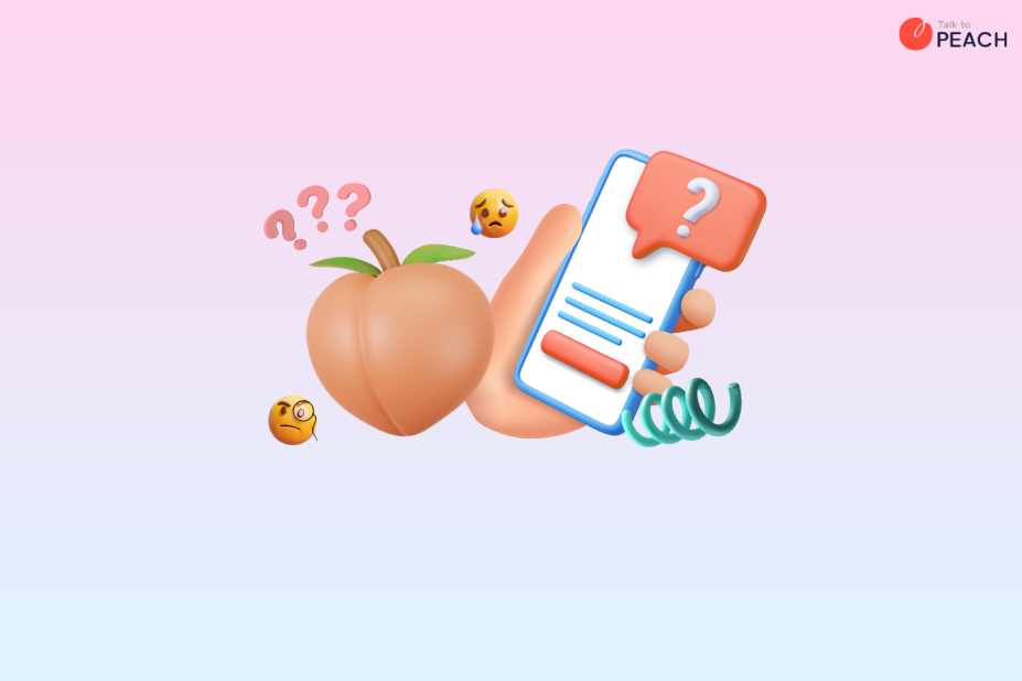 รวม 10 คำถามเรื่องเพศ ที่ถูกถามในแอปฯ Talk to PEACH มากที่สุดประจำสัปดาห์ ที่ 6 ก.ค. – 12 ก.ค. 66